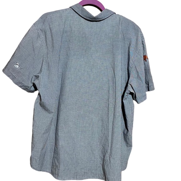 !!SOLD!!Vintage Embroidered Dog Button Up Shirt Womens 2X - Picture 2 of 9